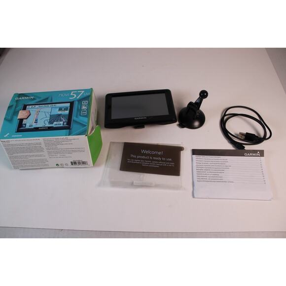 Garmin Nuvi 57LM - 5" Vehicle GPS Navigator w/ Lifetime Map - Picture 1 of 8